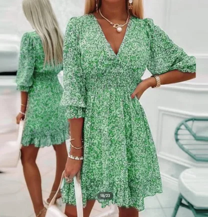 Long Sleeves Summer Dress - Image 3