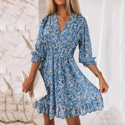 Long Sleeves Summer Dress - Image 4