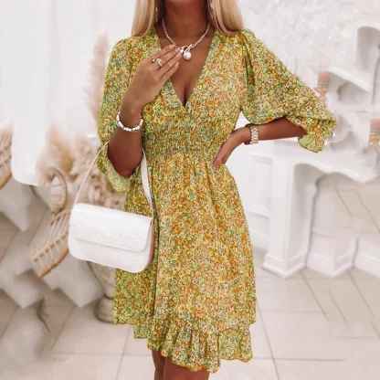 Long Sleeves Summer Dress - Image 5