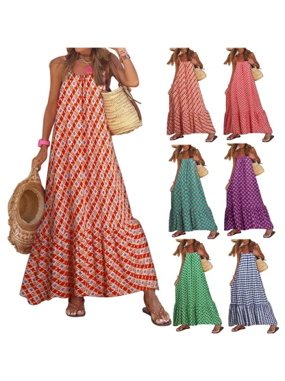 Loose Fit Beach Summer Dress - Image 5