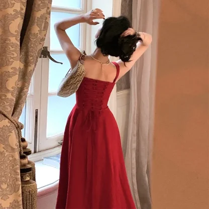Chic Flowing Slit Summer Dress - Image 4
