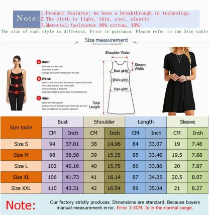 Swing Round Neck Summer Dress - Image 7