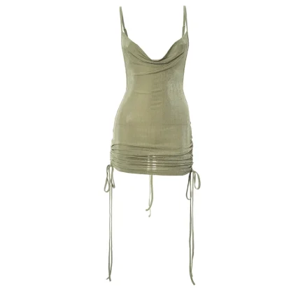 Low Chest Bodycon Summer Dress - Image 5