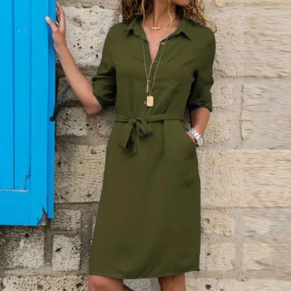 Casual Knee-Length Summer Dresses - Image 2