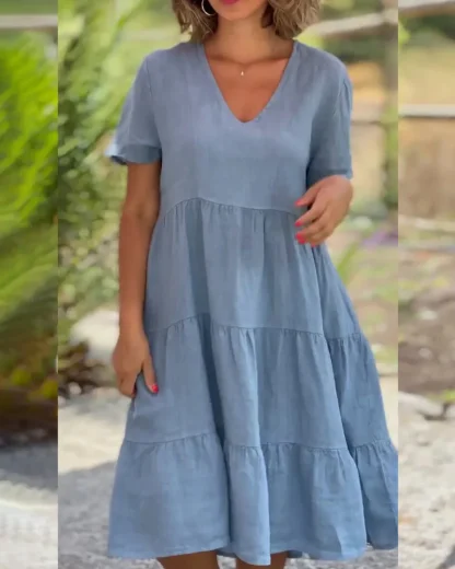 Swing Loose Fit Summer Dress - Image 3