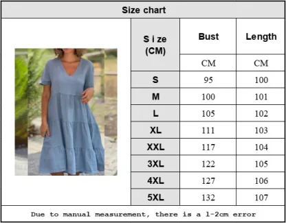 Swing Loose Fit Summer Dress - Image 7