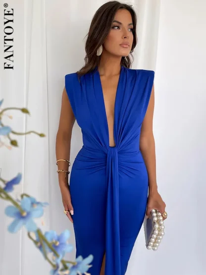 Front Split Summer Dress