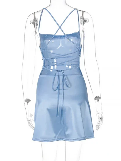 Sexy Summer Dress with Lace-Up Back - Image 6