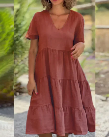 Swing Loose Fit Summer Dress - Image 4