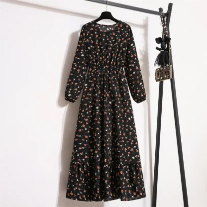 Casual Long Sleeve Summer Dress - Image 3
