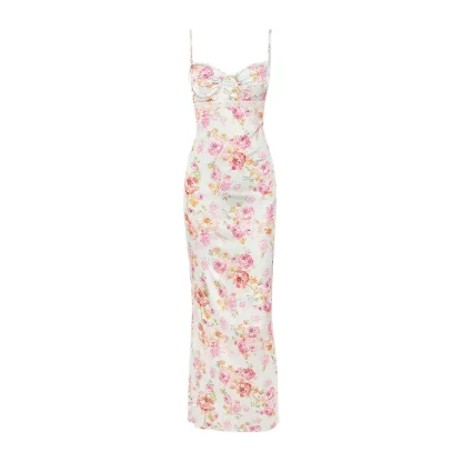 Floral Print Bodycon Party Summer Dress