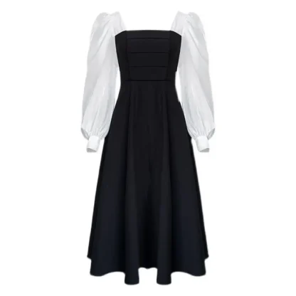 Autumn Vintage-Like Summer Dress - Image 6