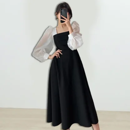Autumn Vintage-Like Summer Dress - Image 5