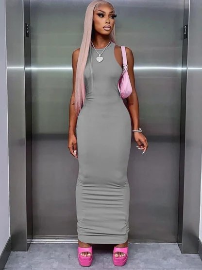 Elegant Club Party Summer Dress - Image 4