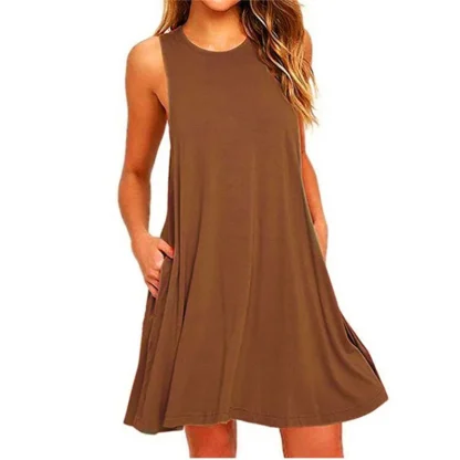 Loose A-Line Short Summer Dress