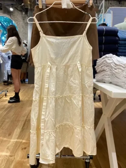 Casual Lace Spliced Summer Dress - Image 6
