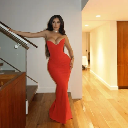 Sexy Tube Corset Summer Dress - Image 4