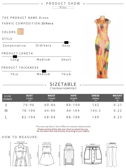 Colorful Tie-Dye Maxi Summer Dress - Image 7