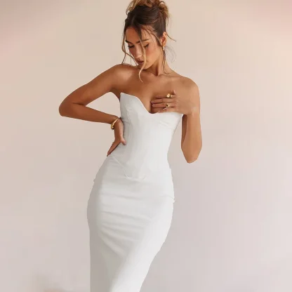 Sexy Tube Corset Summer Dress - Image 2