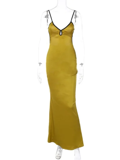 Backless Lace-Up Summer Dress - Image 5
