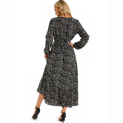 Floral Long Sleeve Summer Dress - Image 6