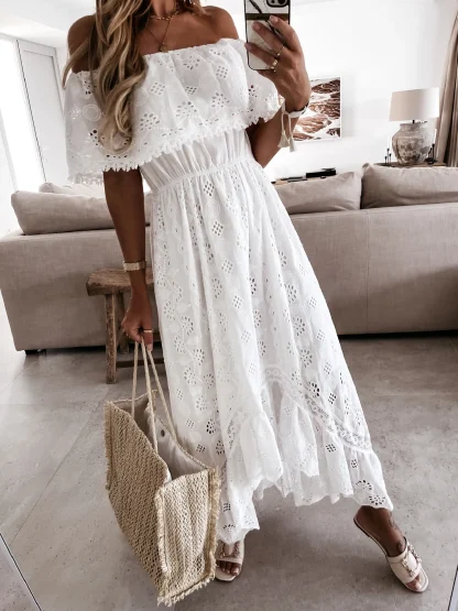Trendy Long Maxi Summer Dress - Image 4