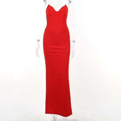Sexy Tube Corset Summer Dress - Image 3