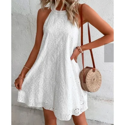 O-Neck Slim Fit Summer Dress