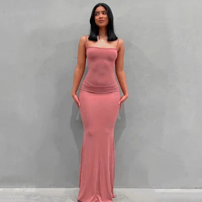 Bodycon Slip Long Summer Dress